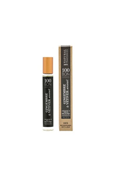 100BON Senzual Ghimbir și Vetiver, Edp, Unisex, 15 ml