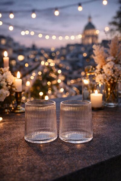 Maloria Borosilikat Cam Bardak Seti | 3'lü - 300ml