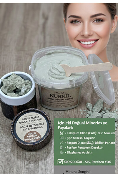Nurkil AĞIZ VE DİŞ BAKIM KİLİ 350 gr