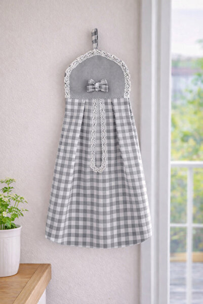 Parla Life Gri Pötikare Poşetlik (sıvı geçirmez leke tutmaz)