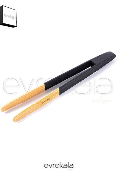 Brabantia Evrekala Maşa Ahşap Tantitoni Mıknatıslı Maşa -Evrekala Kargolu- Bambu