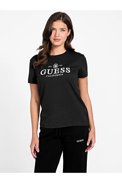 Guess Embroidered Logo T-Shirt