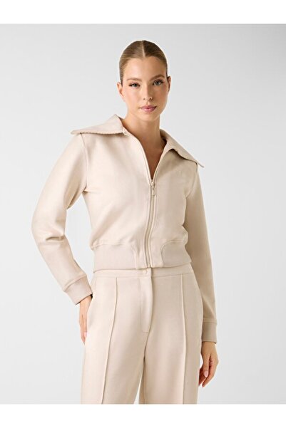 Guess Lia Tam Fermuarlı Kadın Çok Renkli Eşofman Üstü V6RQ04KCJY2-G1FV