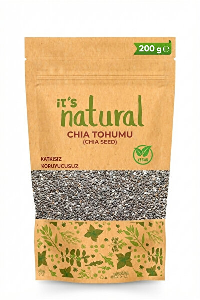 it's Natural Chia Tohumu 200 G Katkısız