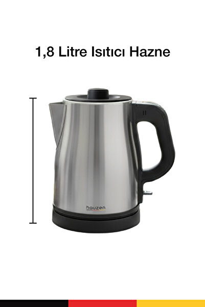 Hauzen Pro Dem Çelik Çay Makinesi