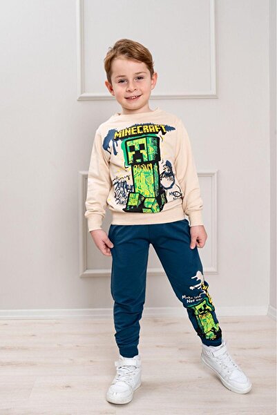 LİLLYPİCCA Set de 2 piese pentru băiat, hanorac cu mânecă lungă, imprimat - p...