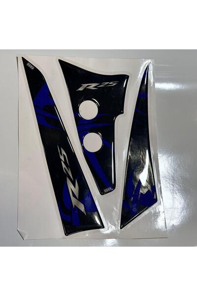 Motiker OUTLET!! Yamaha R25 Tank PAD Lacivert Full set