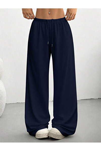 De Carte Kadın Baggy Bol Kesim Oversize Esnek Rahat Kumaş Eşofman Altı