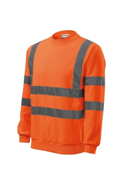 Malfini Hanorac unisex, HV Essential 4V6, XL Portocaliu