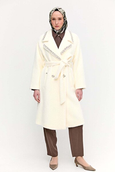 Setrms Taş Detaylı Angora Kaban