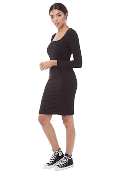 Brave Soul Women's Dress, Black, Size S