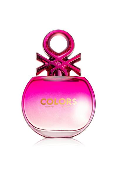 Benetton Home Benetton, Colors Pink, Eau De Toilette, For Women, 80 ml