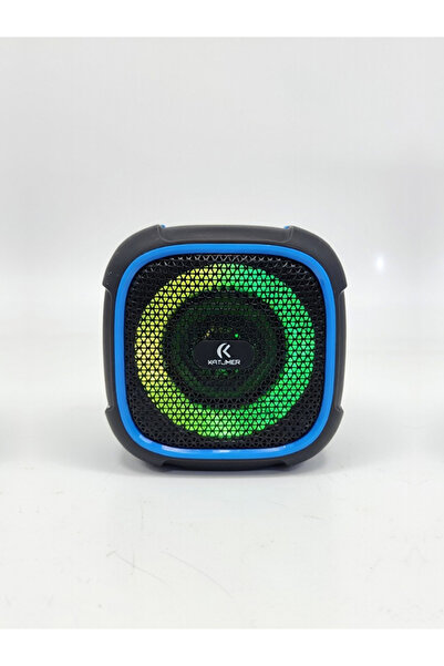KATJMER RGB Işıklı Bluetooth Hoparlör KT-SP20 5W Güçlü Ses IPX4 Taşınabilir P...