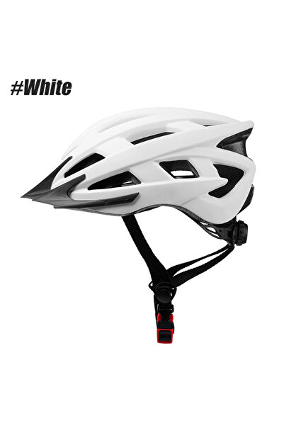 Choice White Bike Helmet for Adult Men Women with Suggested Fit 58-62cm, Ligh...