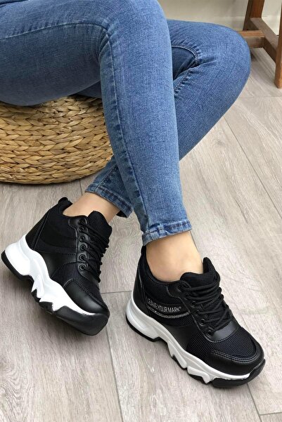 Flet 209 Black-White Women's Sports Sneaker