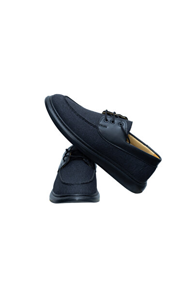 unbranded Men’s Casual Lace‑Up Shoes – Black