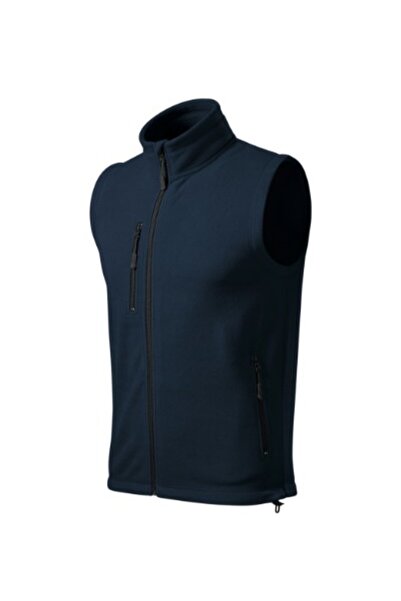 Malfini Unisex fleece vest, Exit 525, Blue 3XL