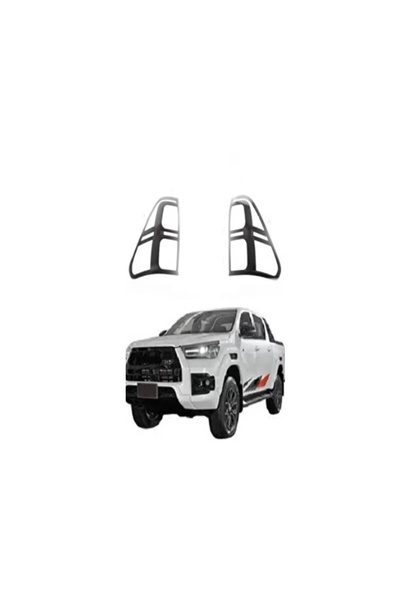 TMZ Garage Toyota Hilux 2015-2022 Arka Stop Çerçevesi Takımı | Stop Çerçeve K...