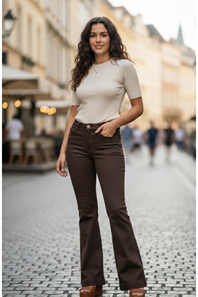 Dirim Spanish Leg Gabardine Trousers