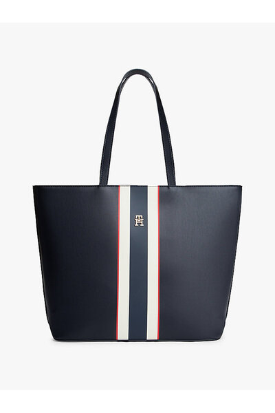 Tommy Hilfiger Kadın TH Latam Corporate Tote Çanta