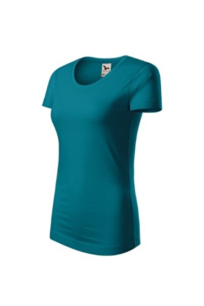 Malfini Tricou de damă, Origine (GOTS) 172, M Albastru
