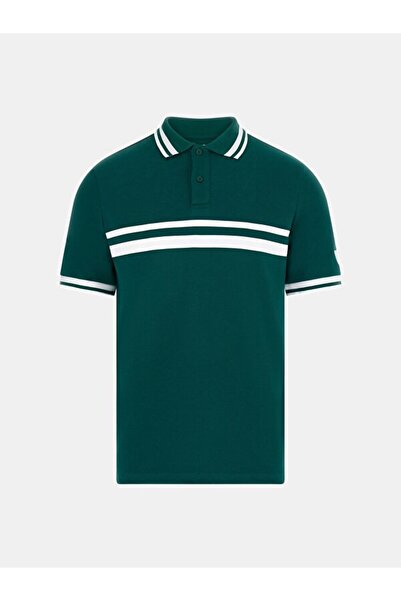 Guess Spiros Erkek Aktif Regular Fit Polo T-Shirt