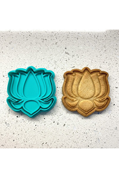 Craftelle Exotic Lotus Flower Figured Cookie Mold |   Dough, Clay, and Sugar ...