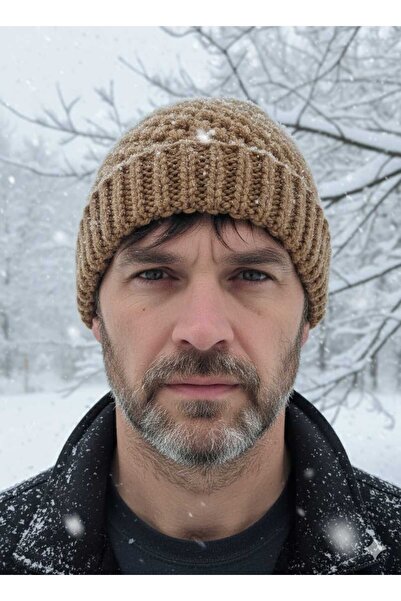 Handmade el yapımı, pamuklu, örgü, unisex bere