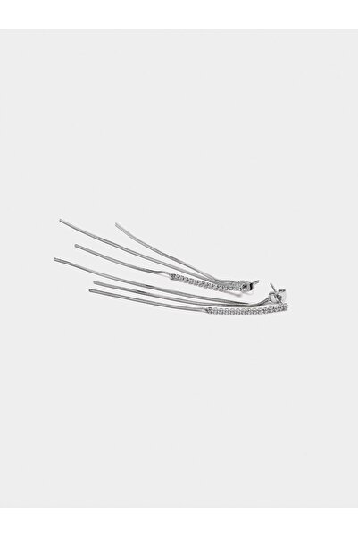 PARFOIS Kristalli Uzun Zincirli Küpe