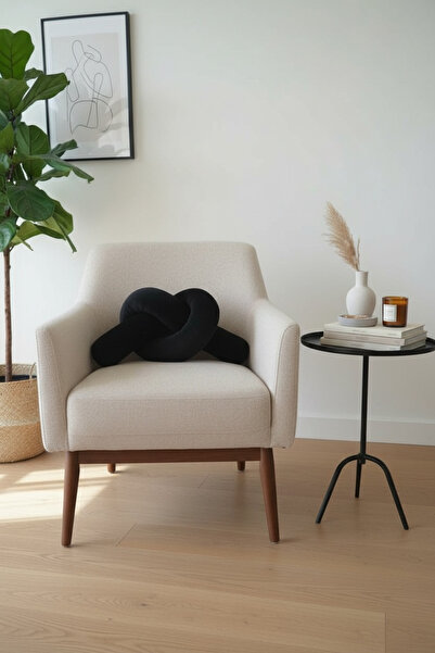 JACA Kadife Peluş Kumaş Dekoratif Sosis Yastık