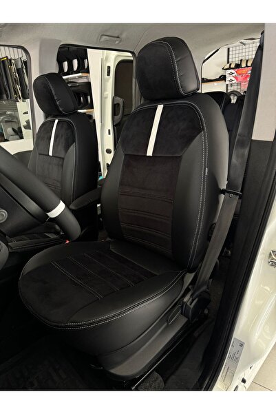 AKINCI غطاء مقعد السيارة المتوافق مع حزمة SAFELINE لسيارة فيات دوبلو 2011-2022