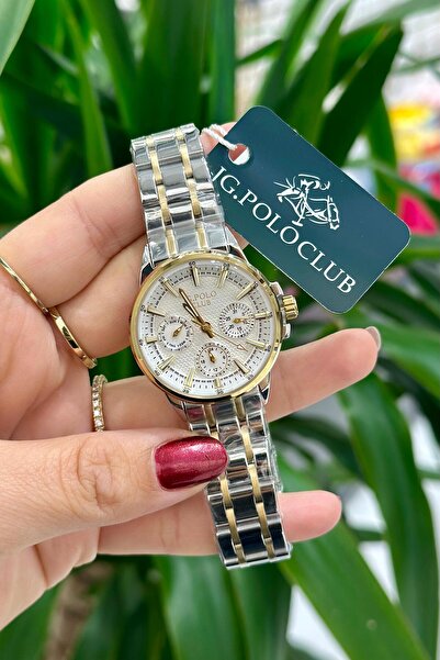 JG. Polo Club Orijinal Çelik Kasa Çelik Kordon Su Geçirmez 2 Yıl Garantili Ka...