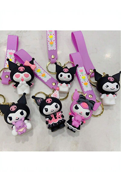 ELAS HOME Bag Keychain with Kuromi