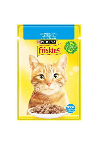 Friskies Wet cat food Adult, Salmon, 26 x 85 g