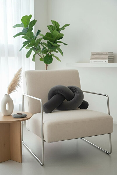 JACA Kadife Peluş Kumaş Dekoratif Sosis Yastık