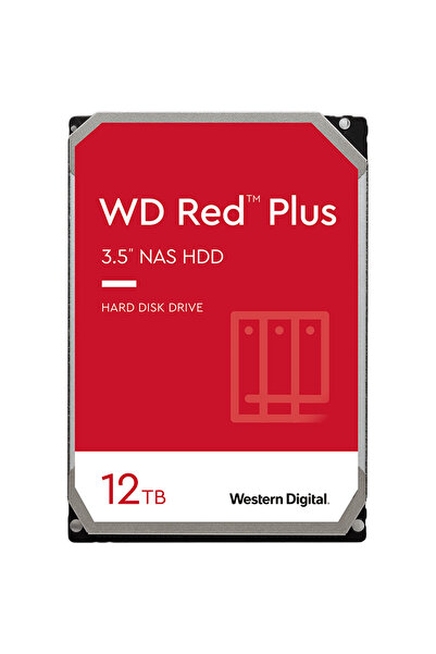 Other HDD NAS WD Red Plus (3.5'', 12TB, 512MB, 7200 RPM, SATA 6 Gb/s)