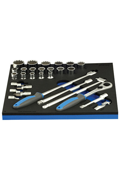 Unior 964/19S12SOS 1/2'' socket wrench set in SOS mode / 29 pieces - 621186