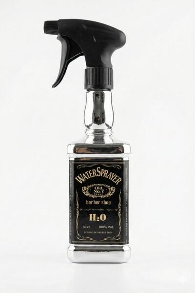 Point Kuaför Berber Suluk Lüks Gri Krom Görünümlü 500 Ml