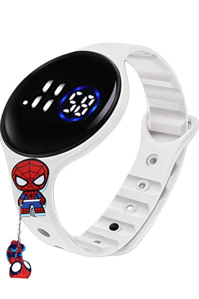 Onkatech Dijital Dokunmatik Led Ekran Su Geçirmez Figürlü Çocuk Kol Saati Bil...