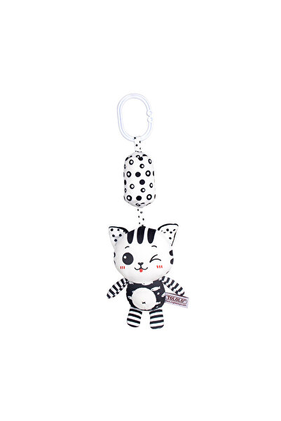 Choice Cat New Black And White High Contrast Hanging Baby Toy Newborn Bells S...