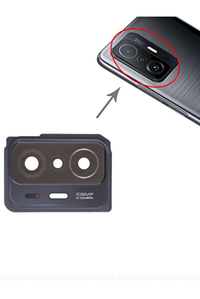 Xiaomi Compatible Mi 11T - Mi 11T Pro Camera Lens Glass Full - Framed Camera Glass