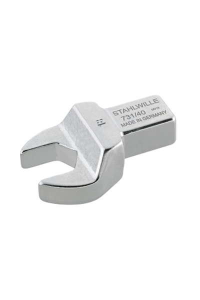 STAHLWILLE 731/40 Interchangeable open-end wrench head for torque wrench 14x1...