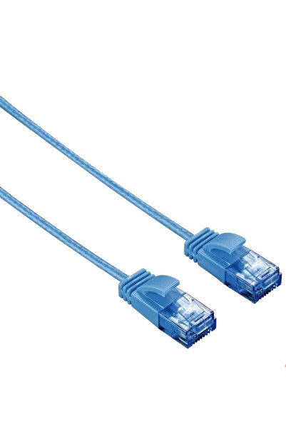Hama Cat 6 Internet LAN Ethernet Modem kablosu ince flexibel esnek Slim kablo...