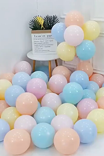 Hey Parti Mixed Macaron Balloon Set - 12 Inch Mixed Pastel Balloon |   Unicor...