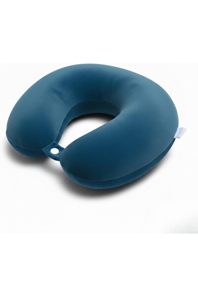 AL SAHIR GARMENT INDUSTRY L.L.C U-Shape Travel Neck Pillow – Soft Plush Fabric with Adjustable Button Closure, Ergonomic Neck Supp