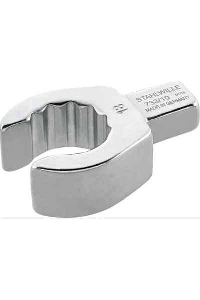 STAHLWILLE 733/10 Interchangeable ring wrench head for torque wrench 9x12 mm,...