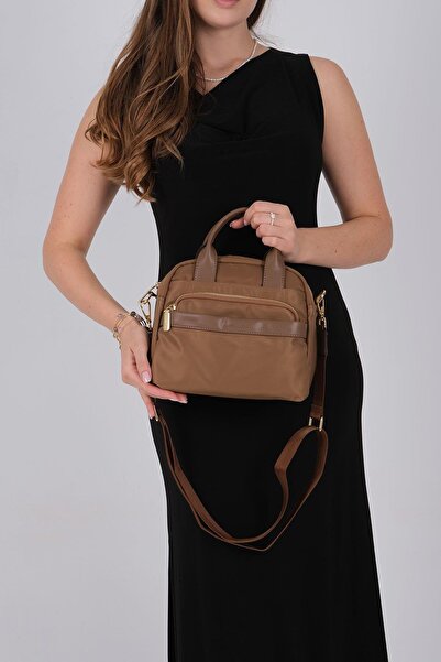 Silver Polo Silver & Polo Sp1216 Women's Handbag Tobacco-Brown