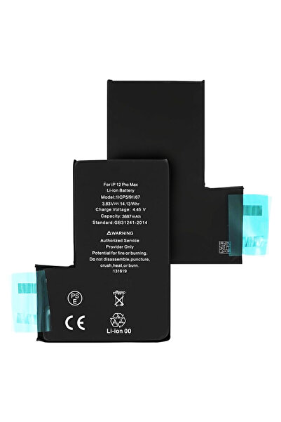 OEM iPhone 12 Pro Max battery without holder, 3687mAh