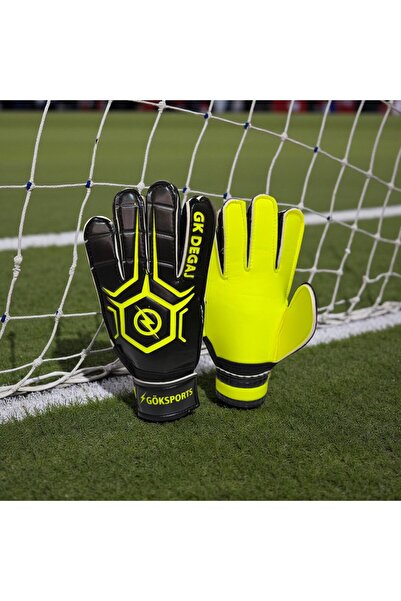Gök Sports GK DEGAJ Avuç İçi Renkli Çocuk Kaleci Eldiveni Goalkeeper Gloves B...