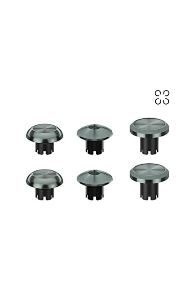 Choice Dark green-6 2024 Metal Thumbsticks for PS5 Edge Controller Analog Joy...